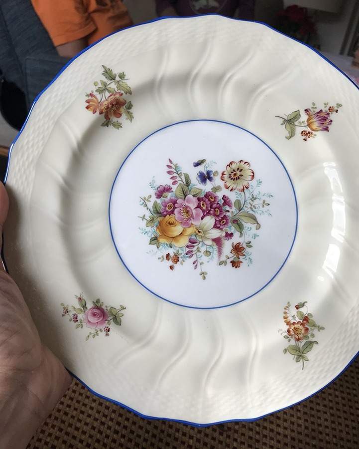 8687-A Dinner Plate by Coalport-1