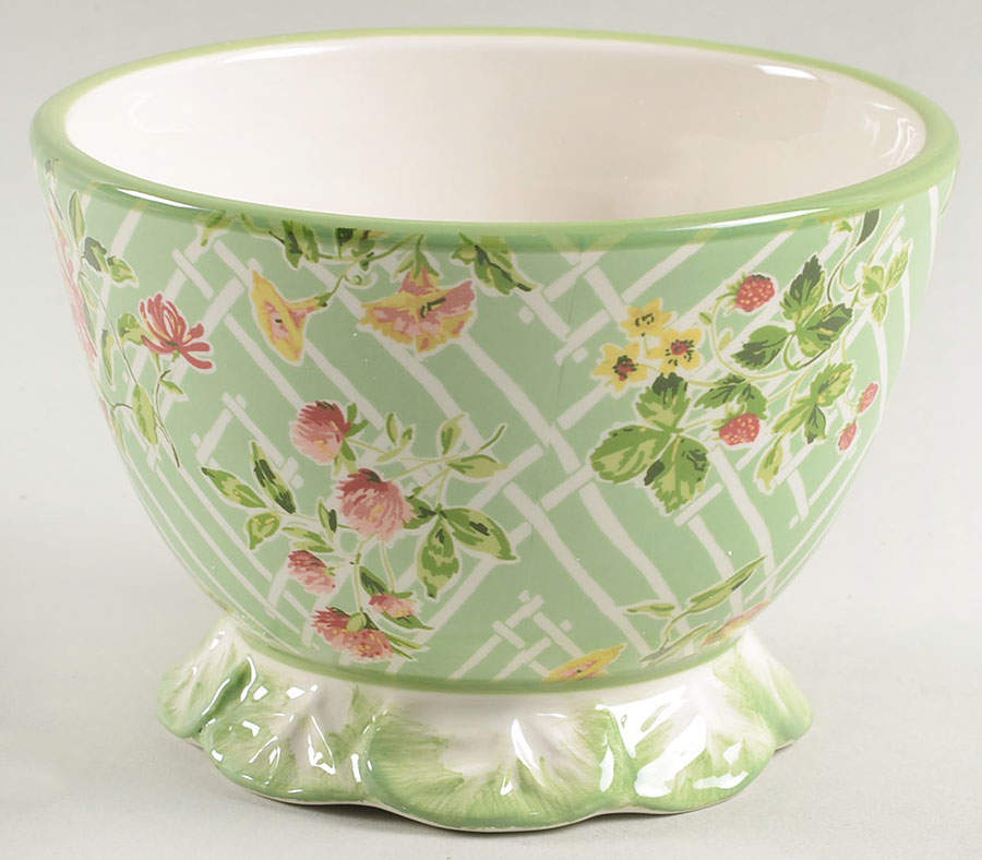 English Garden Individual Ice Cream Dish by Certified International-1