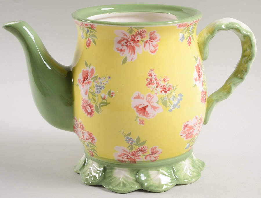 English Garden Teapot No Lid by Certified International-1