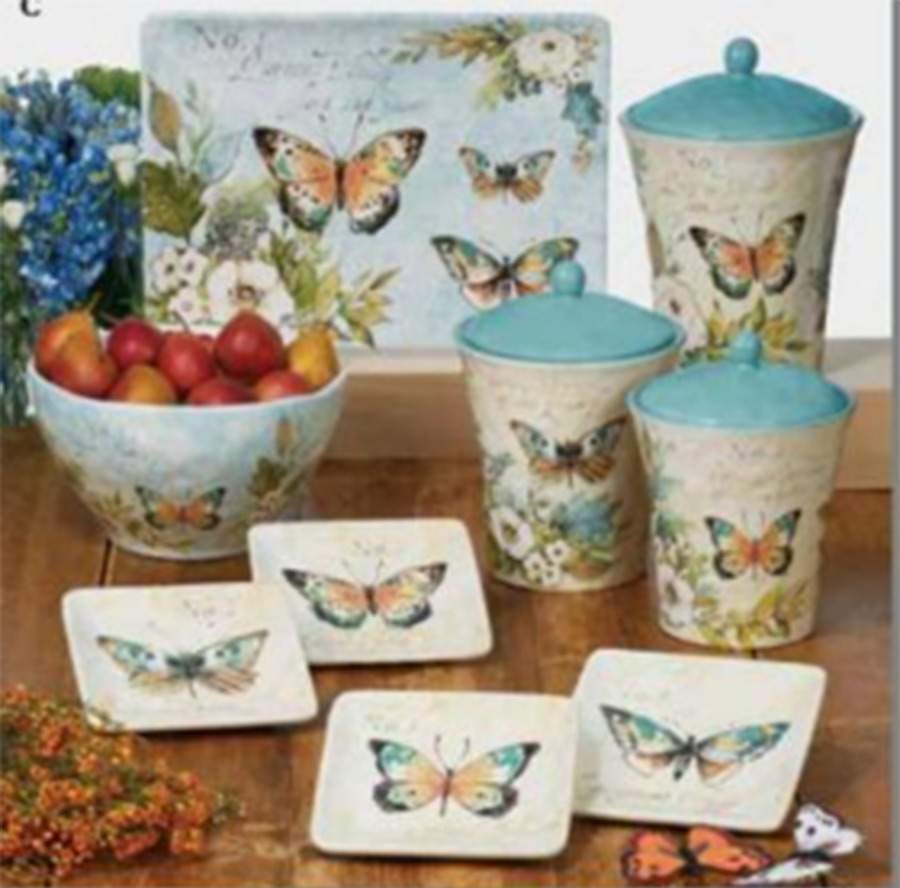 Nature Garden Large Canister & Lid by Certified International-1