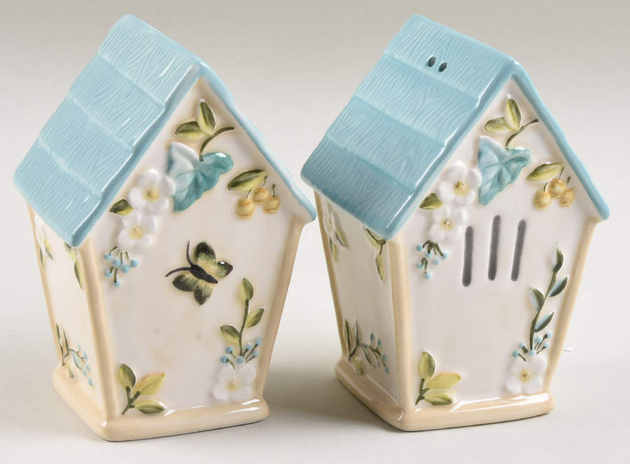 Nature Garden Figural Salt & Pepper Set by Certified International-1