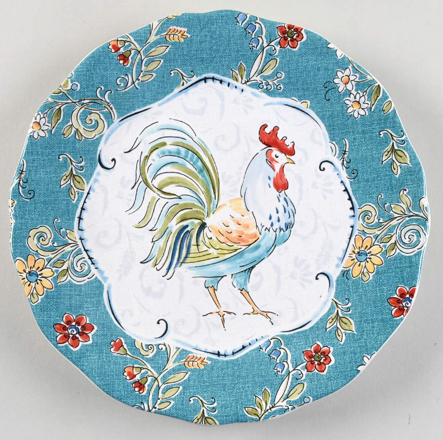 Morning Bloom Salad Plate by Certified International-1