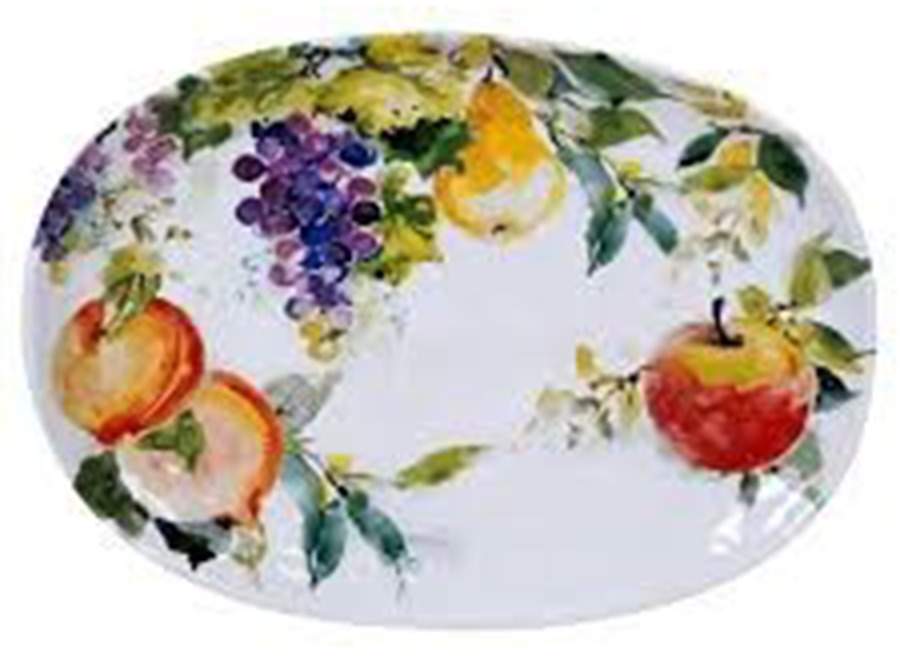 Ambrosia 17" Oval Serving Platter by Certified International-1