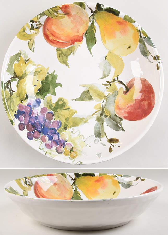 Ambrosia 13" Pasta Serving Bowl by Certified International-1