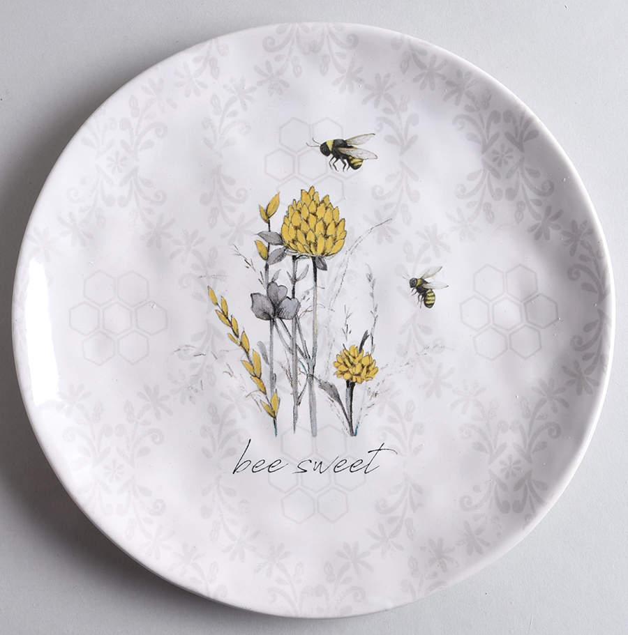 Sweet As a Bee Salad Plate by Certified International-1