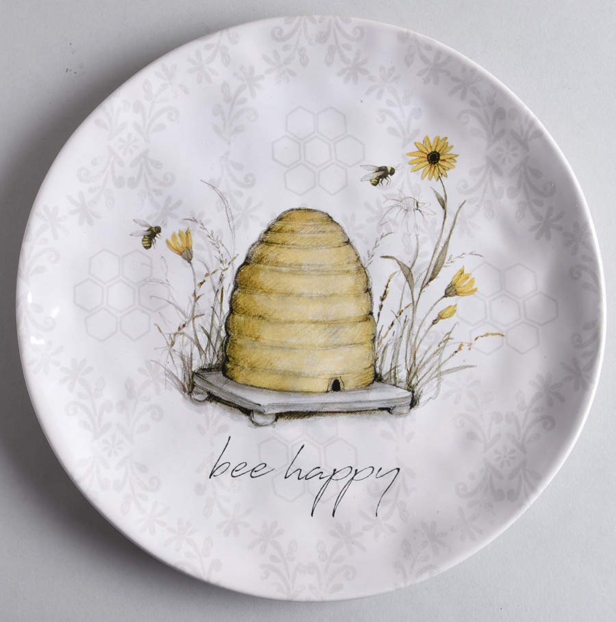 Sweet As a Bee Salad Plate by Certified International-1
