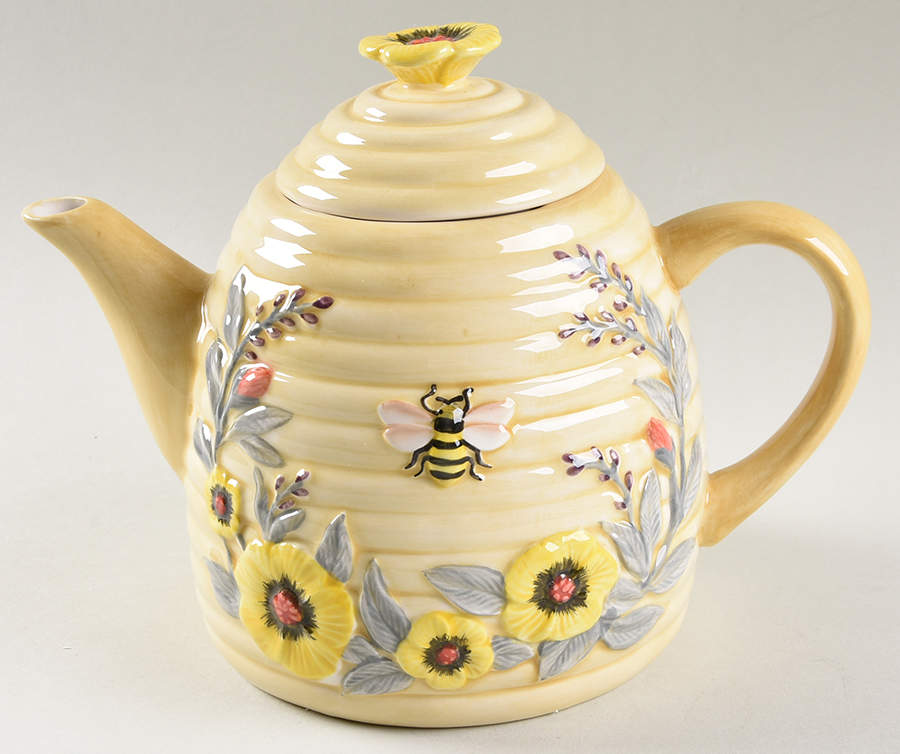 Sweet As a Bee Figural Teapot & Lid by Certified International-1