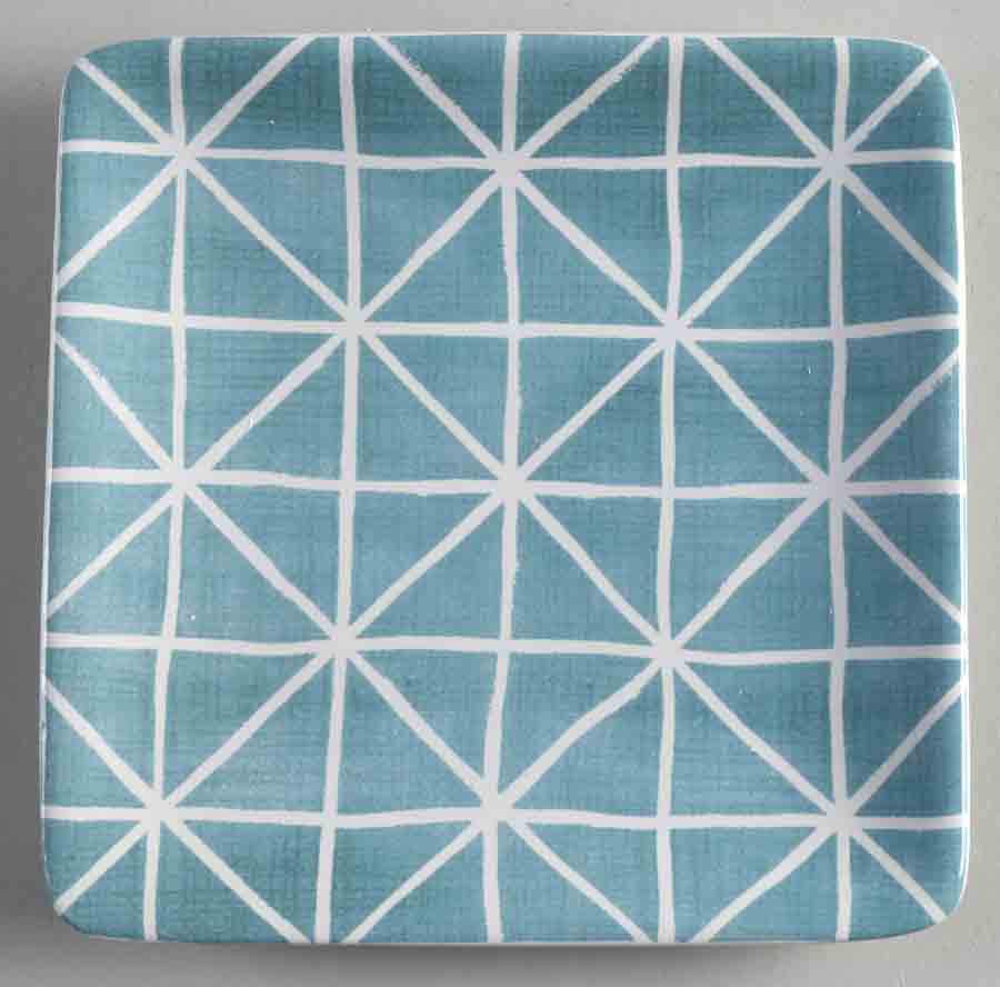 Mixed Greens Square Canape Plate by Certified International-1