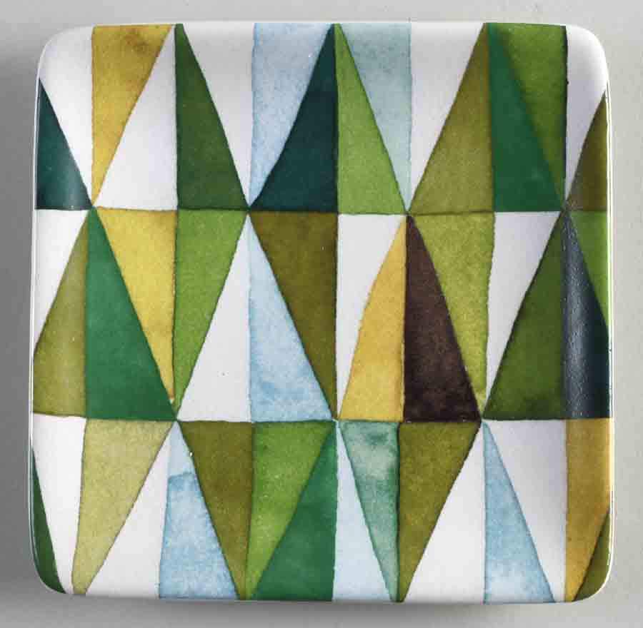 Mixed Greens Square Canape Plate by Certified International-1