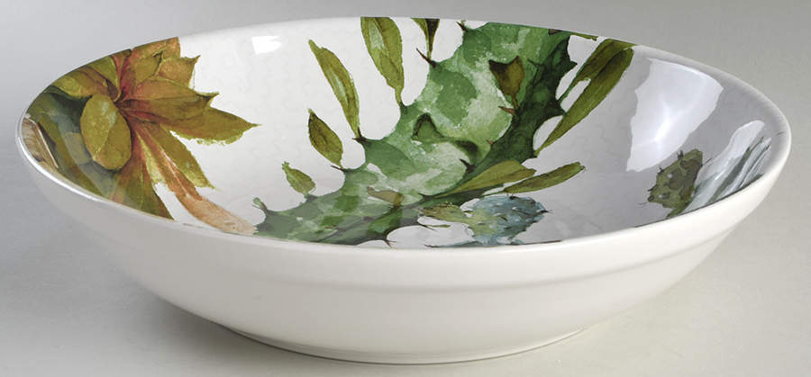 Mixed Greens 13" Pasta Serving Bowl by Certified International-1