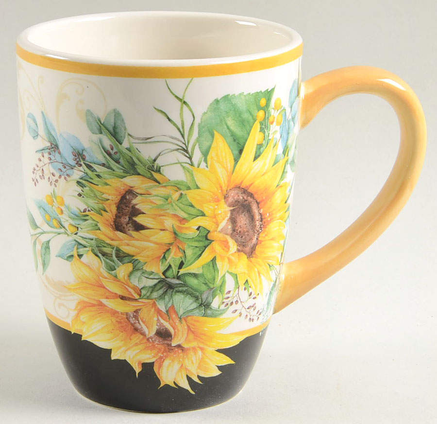 Sunflower Fields Mug by Certified International-1