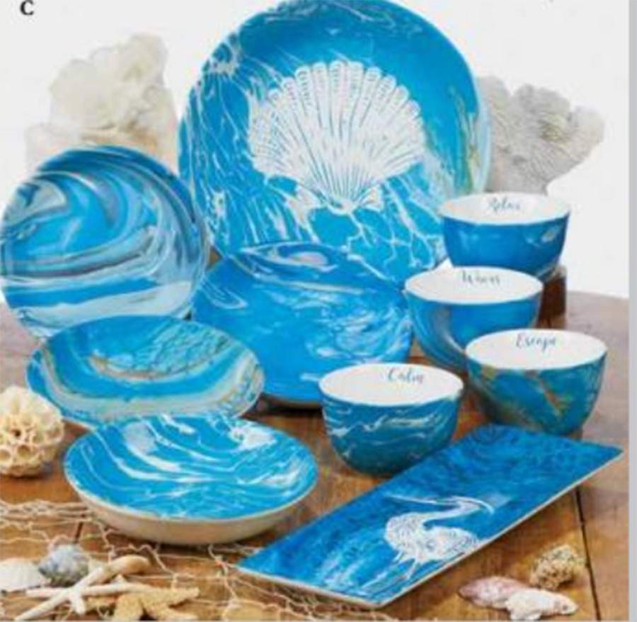 Fluidity Coastal 13" Pasta Serving Bowl by Certified International-1