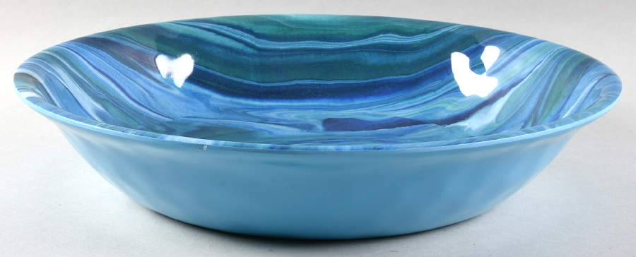 Fluidity Coastal Melamine Popcorn Bowl by Certified International-1