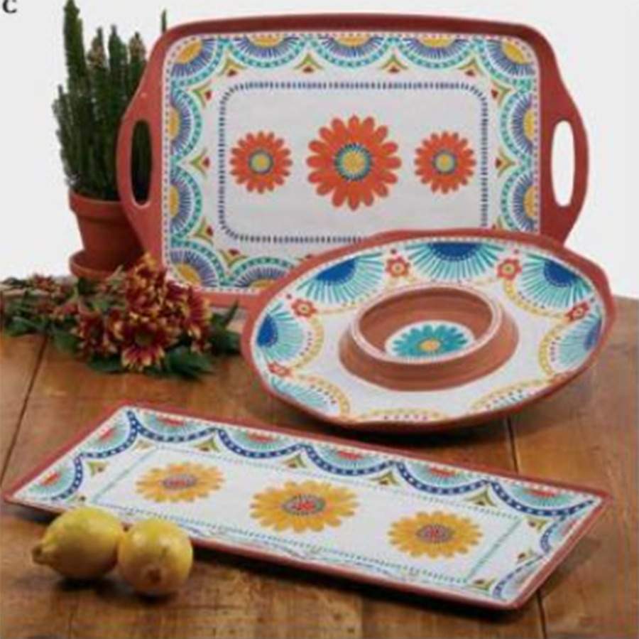 Veracruz 19" Rectangular Tray by Certified International-1