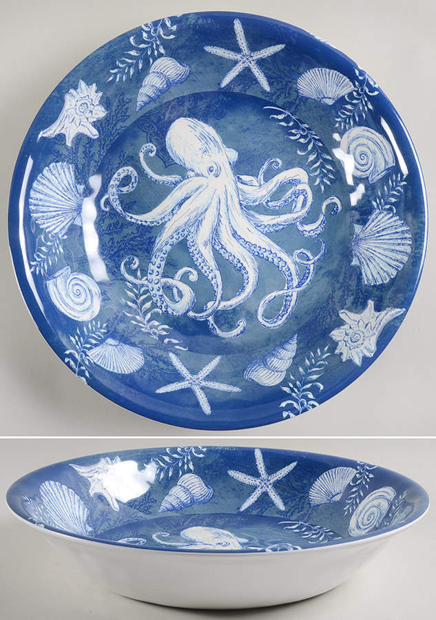 Oceanic 13" Round Serving Bowl by Certified International-1