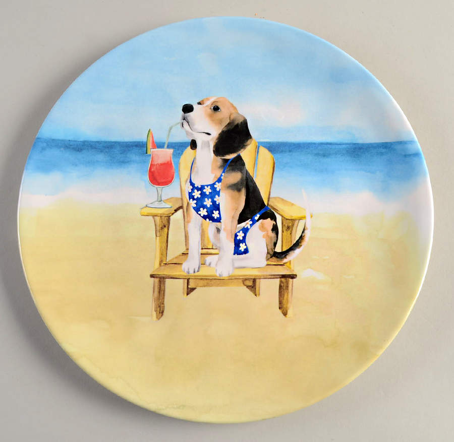 Hot Dogs Dinner Plate by Certified International-1