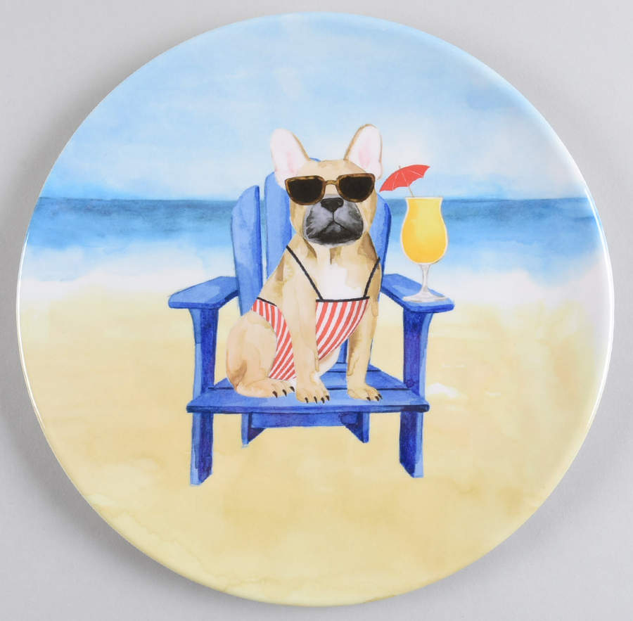 Hot Dogs Salad Plate by Certified International-1
