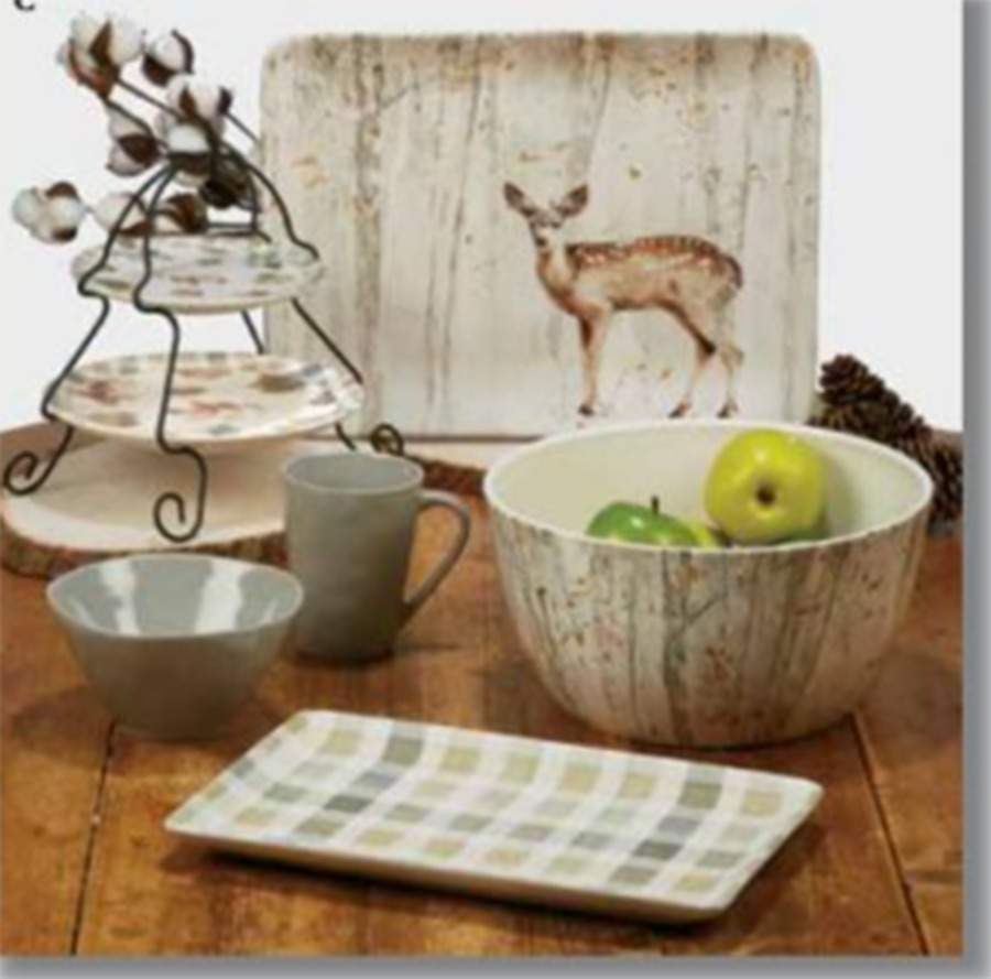 Fluidity Lodge 16" Rectangular Serving Platter by Certified International-1