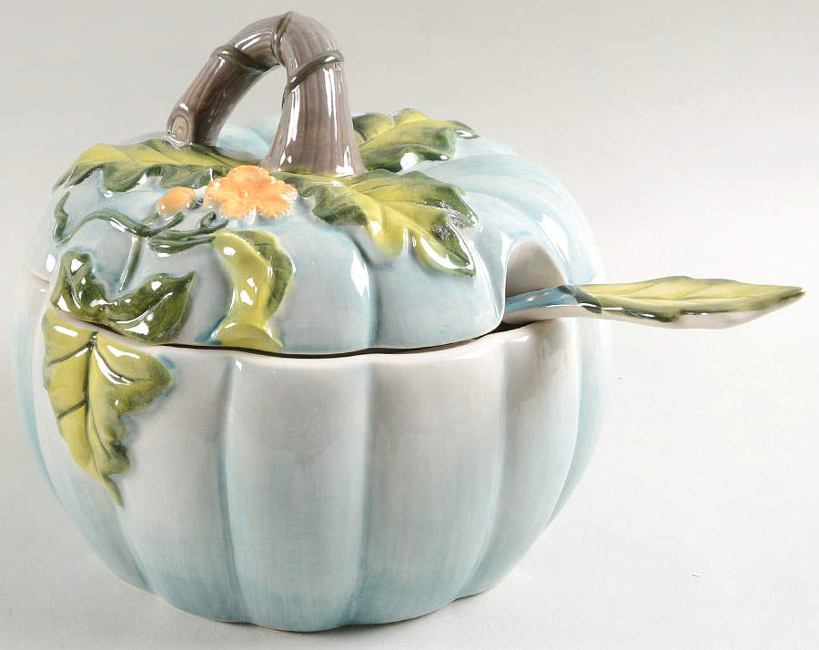 Harvest Gatherings Figural Tureen & Lid with Ladle by Certified International-1