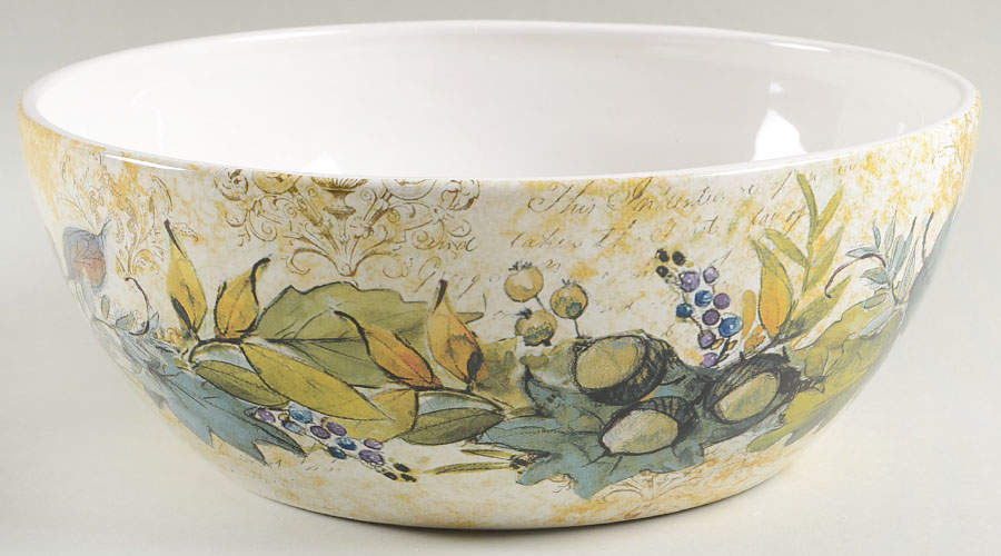 Harvest Gatherings 10" Round Serving Bowl by Certified International-1