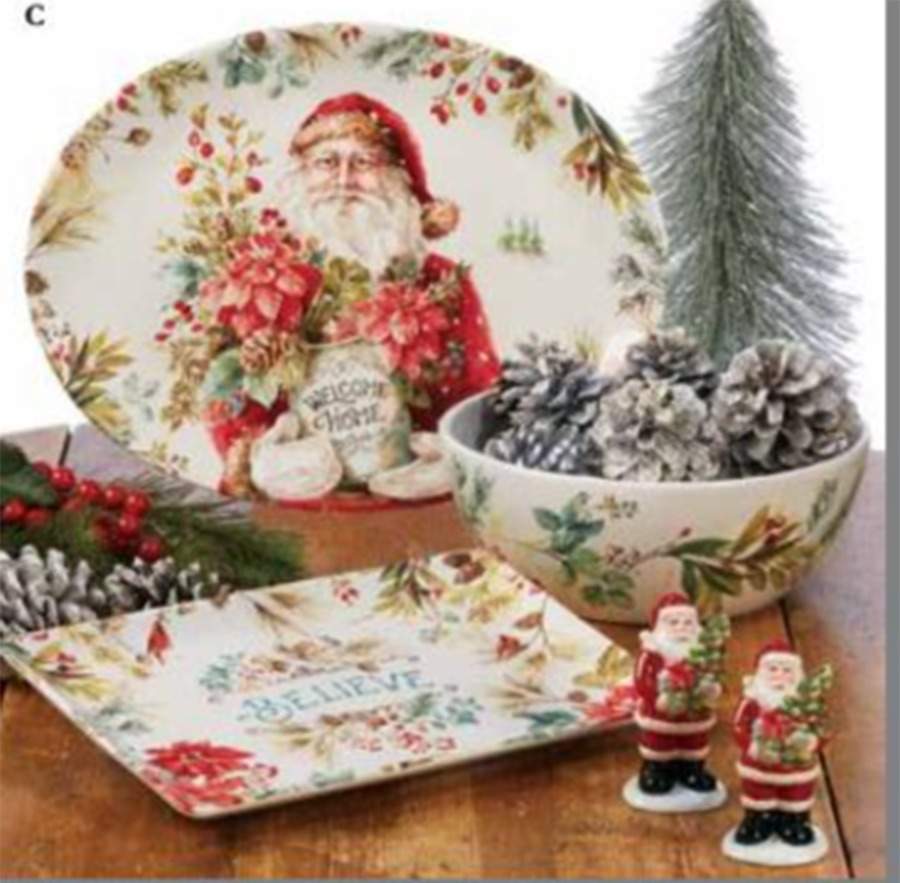 Our Christmas Story 16" Oval Serving Platter by Certified International-1