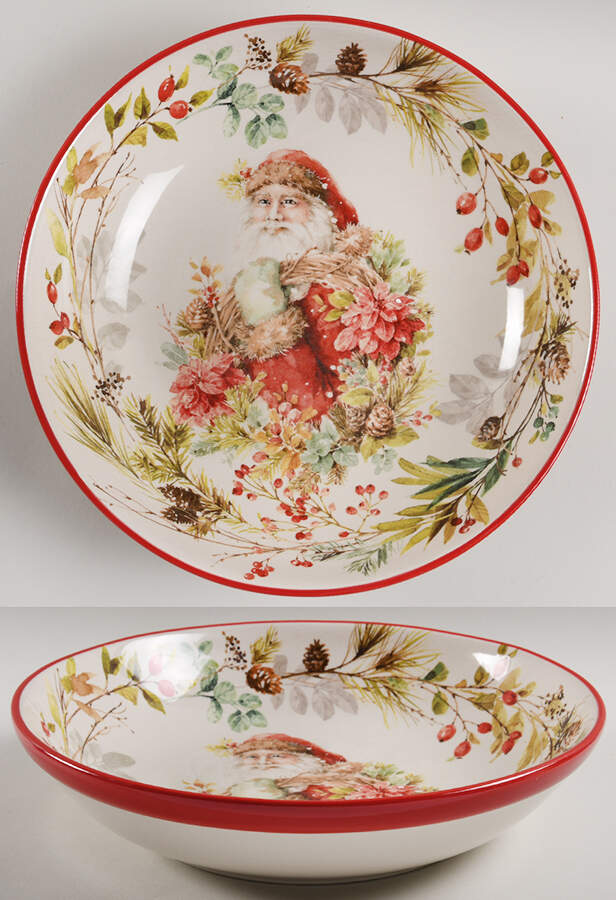 Our Christmas Story 13" Pasta Serving Bowl by Certified International-1