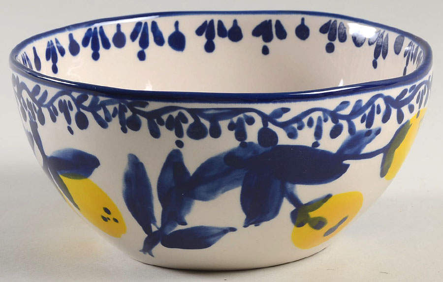 Lemon Orchard Soup/Cereal Bowl by Tabletops Unlimited-1