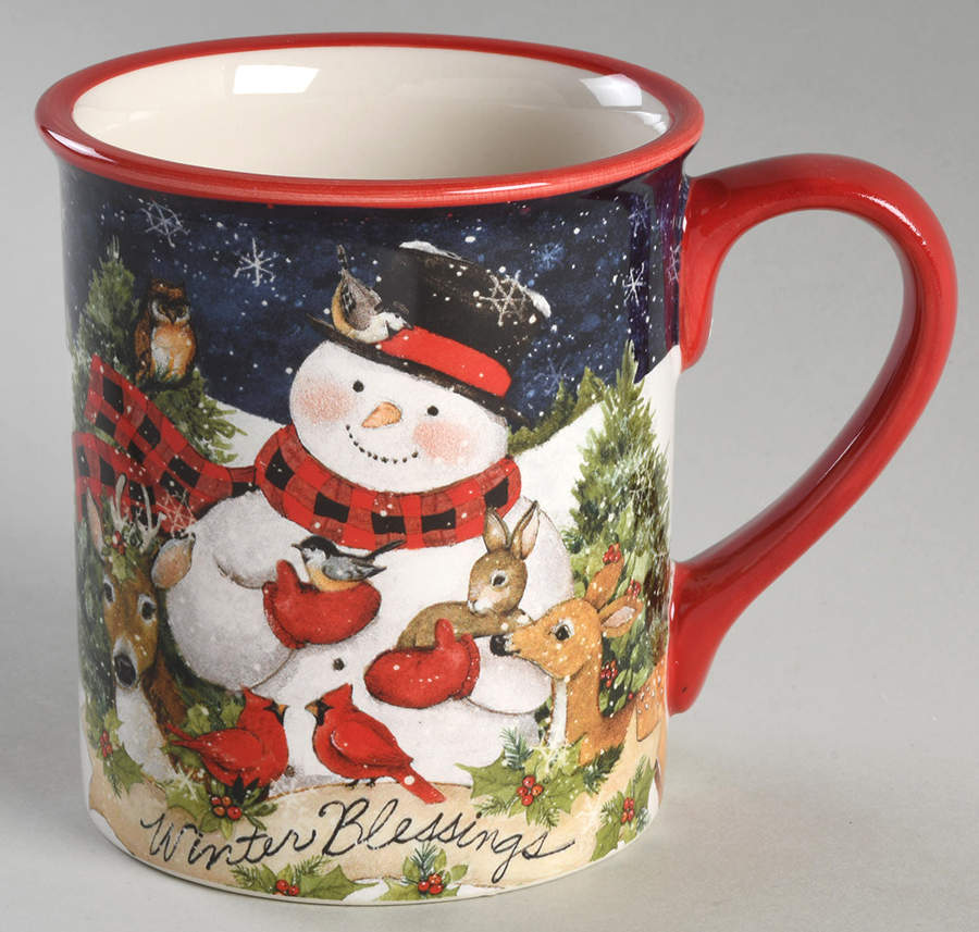 Magic of Christmas Snowman Mug by Certified International-1