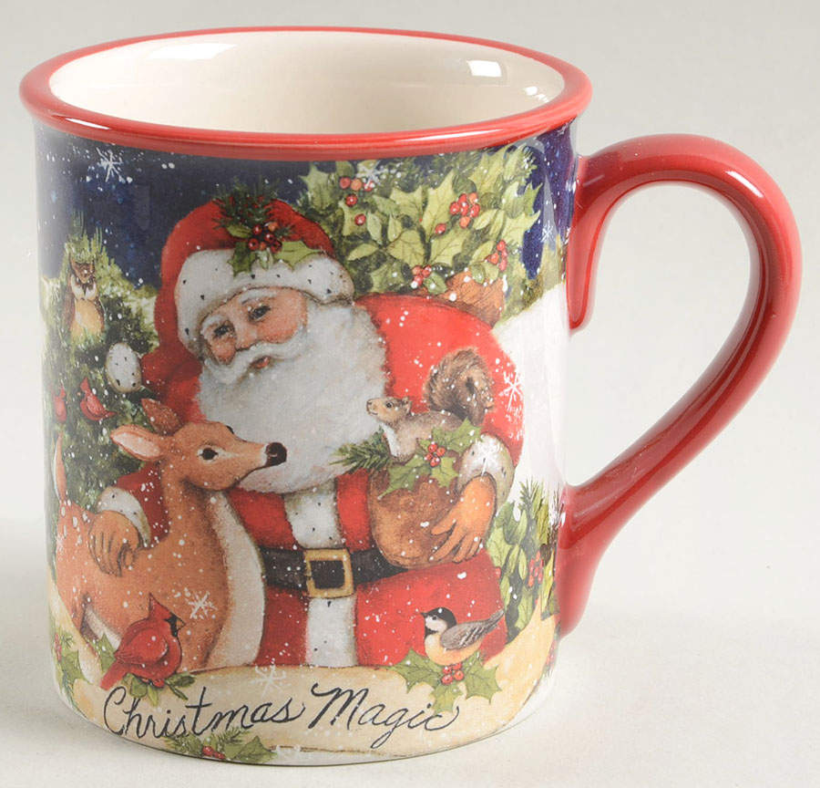 Magic of Christmas Santa Mug by Certified International-1