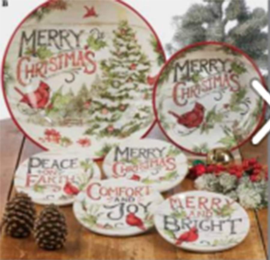 Evergreen Christmas 13" Pasta Serving Bowl by Certified International-1