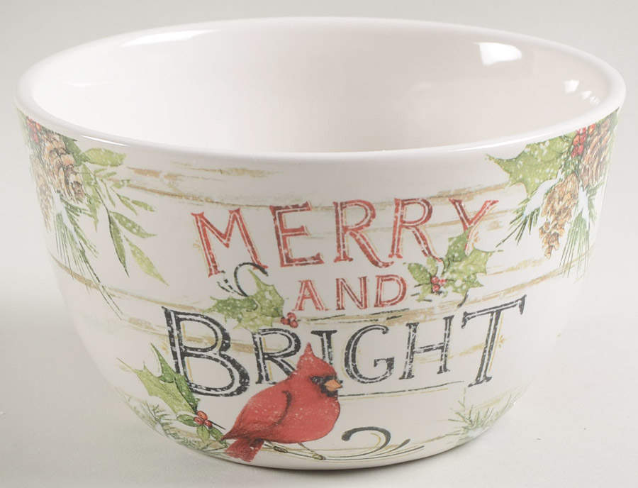 Evergreen Christmas Individual Ice Cream Dish by Certified International-1