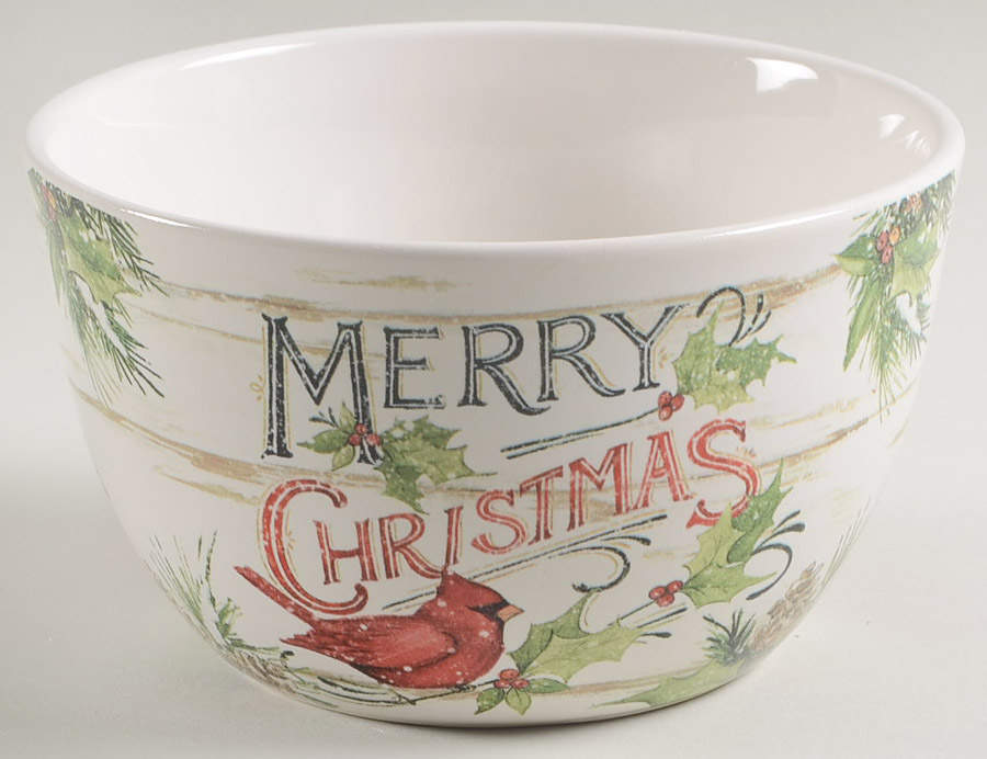 Evergreen Christmas Individual Ice Cream Dish by Certified International-1