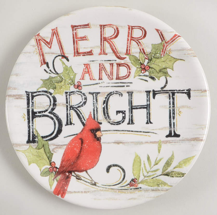Evergreen Christmas Canape Plate by Certified International-1
