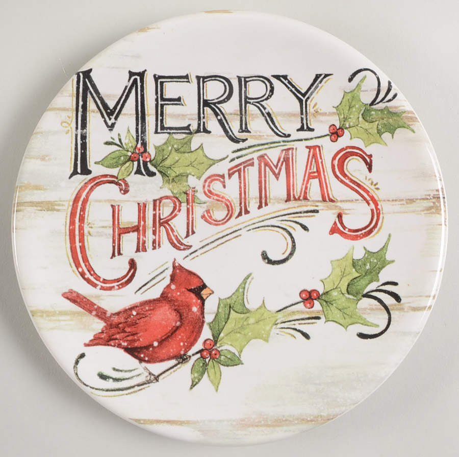 Evergreen Christmas Canape Plate by Certified International-1