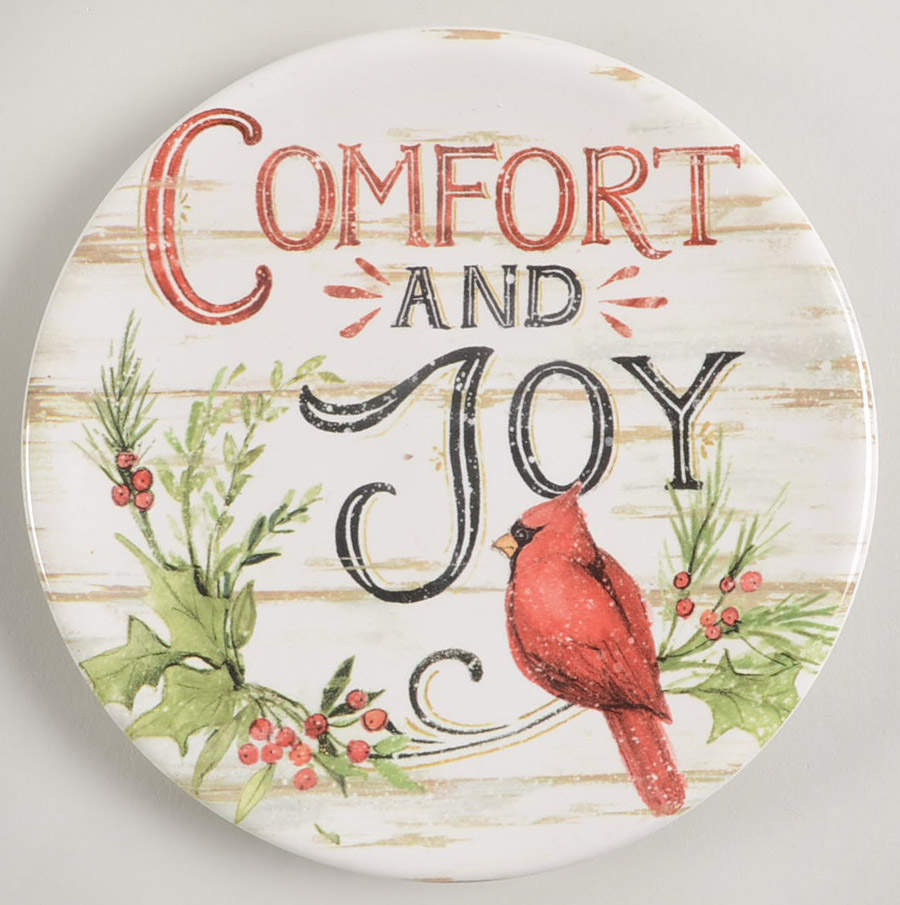 Evergreen Christmas Canape Plate by Certified International-1