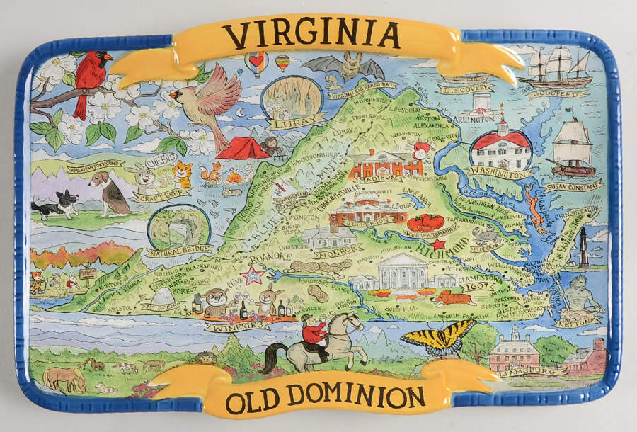 Adventure Destinations 12" Rectangular Serving Platter by Certified International-1