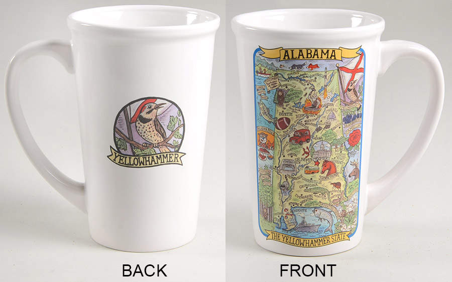Adventure Destinations Latte Mug by Certified International-1