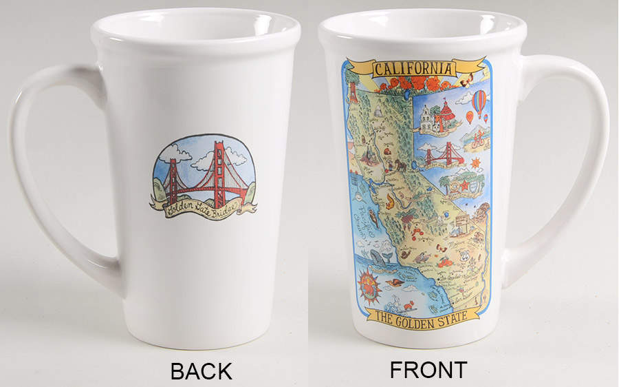 Adventure Destinations Latte Mug by Certified International-1