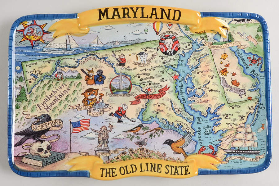 Adventure Destinations 12" Rectangular Serving Platter by Certified International-1