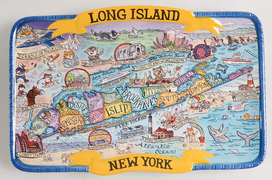 Adventure Destinations 12" Rectangular Serving Platter by Certified International-1