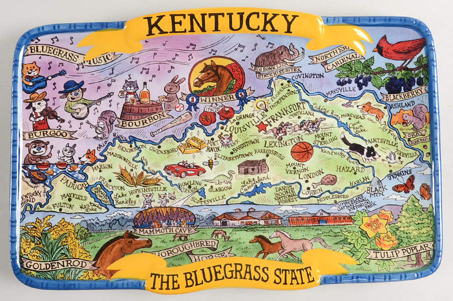 Adventure Destinations 12" Rectangular Serving Platter by Certified International-1