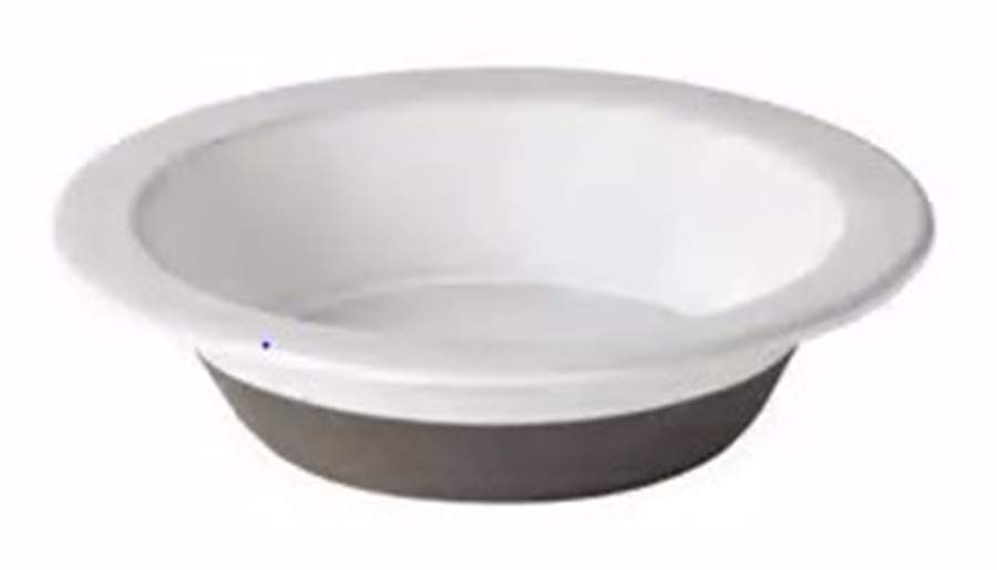 Plano White Fruit/Dessert (Sauce) Bowl by Costa Nova China-1