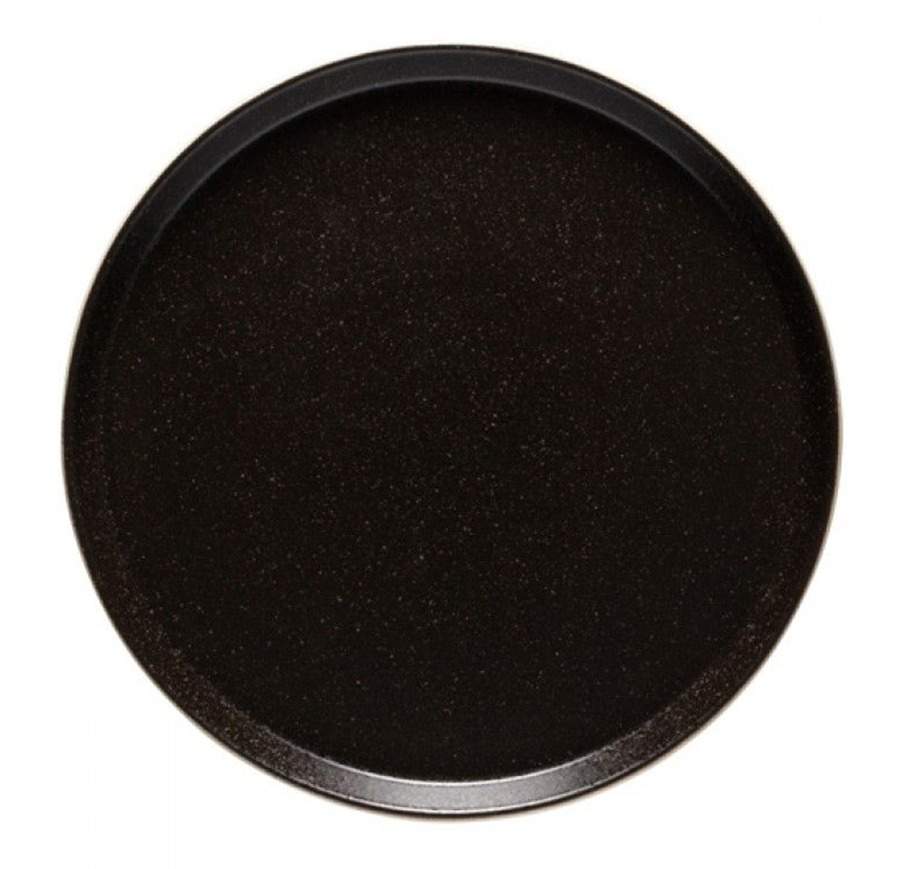 Notos Latitude Black Service Plate (Charger) by Costa Nova China-1