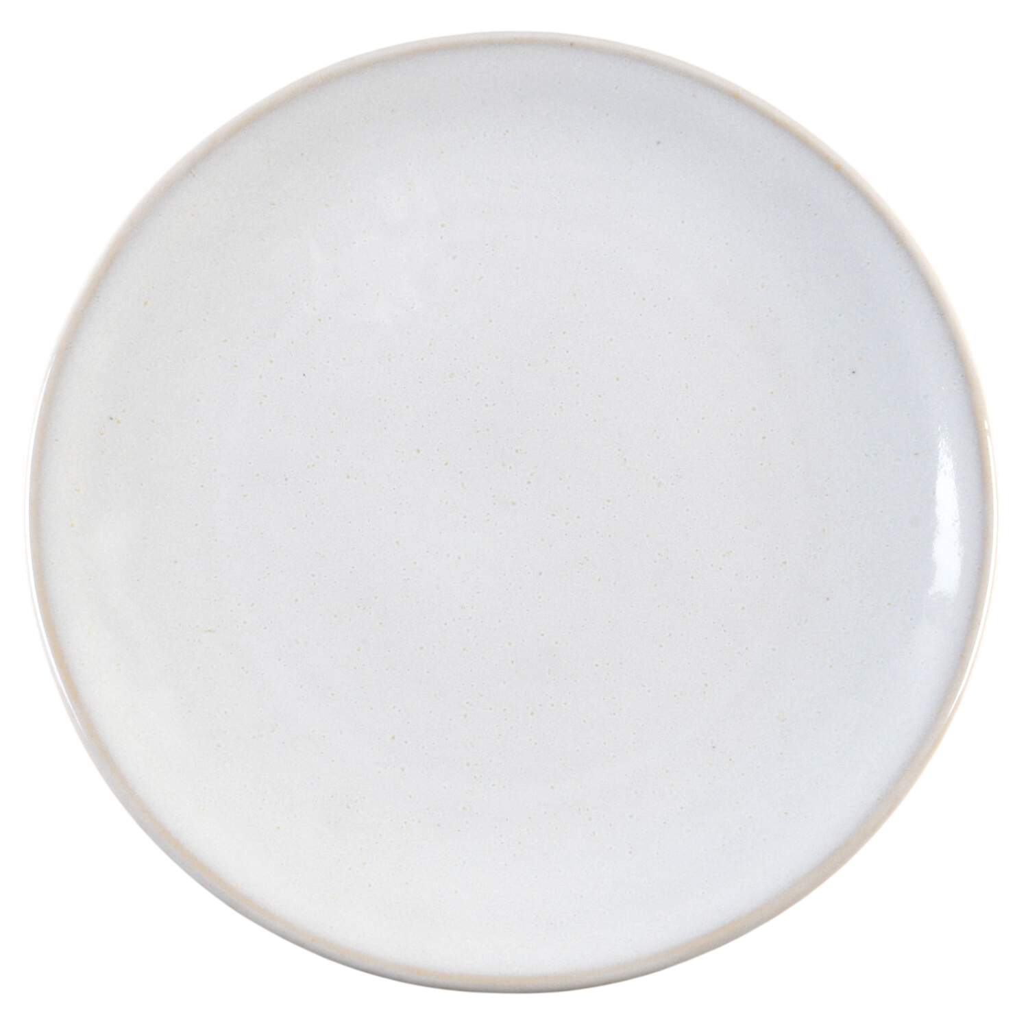 Roda Branca (White) Coupe Salad Plate by Costa Nova China-1