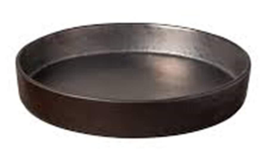 Lagoa Metal 9" Soup/Pasta Bowl by Costa Nova China-1