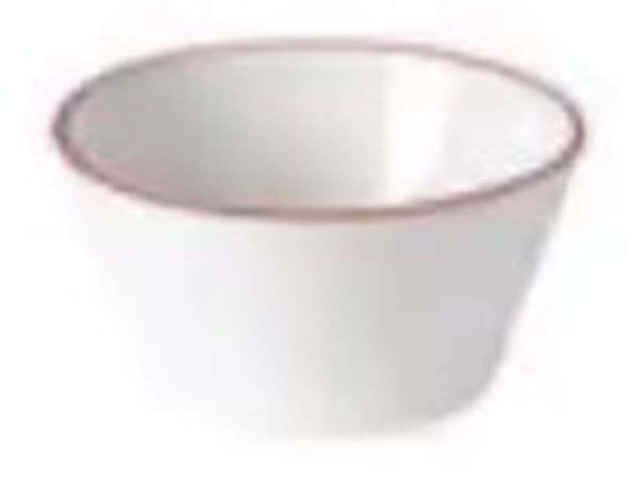 Beja (Red Trim) Soup/Cereal Bowl by Costa Nova China-1