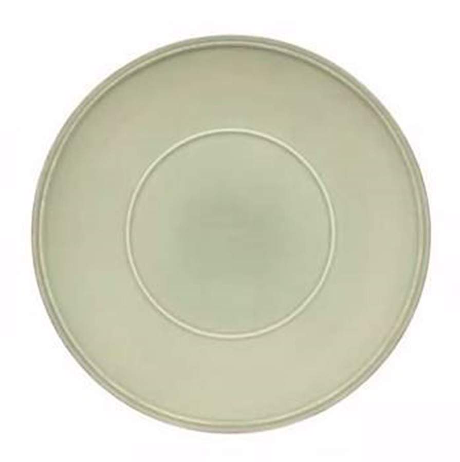 Friso Sage Green Service Plate (Charger) by Costa Nova China-1