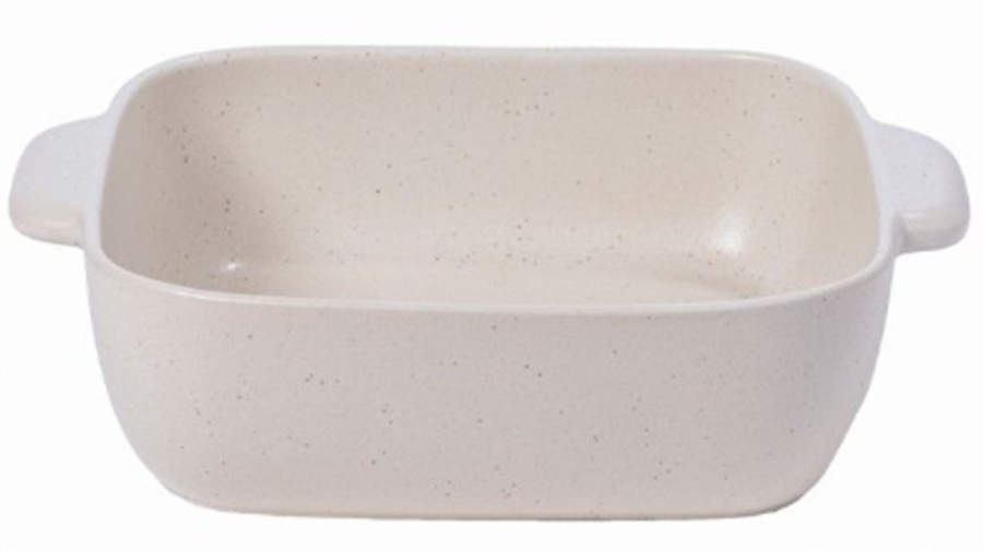 Pacifica Vanilla 12" Square Baker by Casafina-1