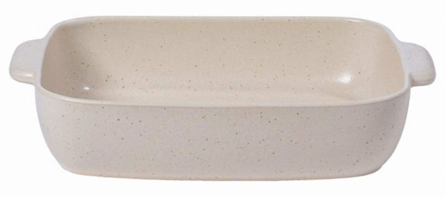 Pacifica Vanilla 16" Rectangular Baker by Casafina-1