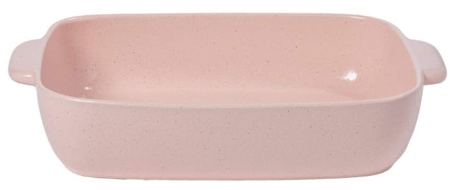 Pacifica Marshmallow (Pink) 16" Rectangular Baker by Casafina-1